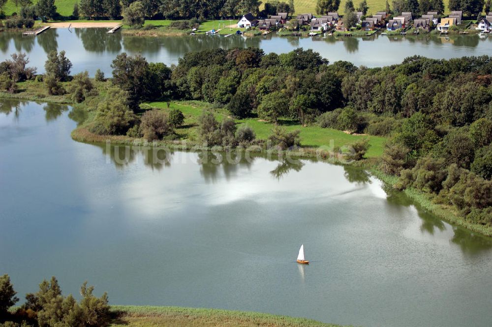 Luftbild Teterow - Teterower See