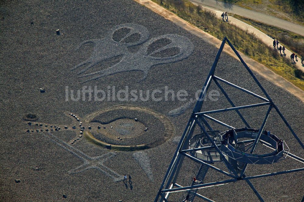 Bottrop aus der Vogelperspektive: Tetraeder Bottrop