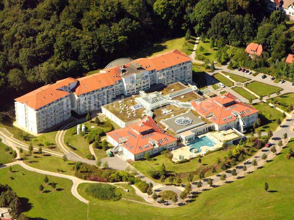 Luftaufnahme Blankenburg - Teufelsbad Fachklinik Blankenburg