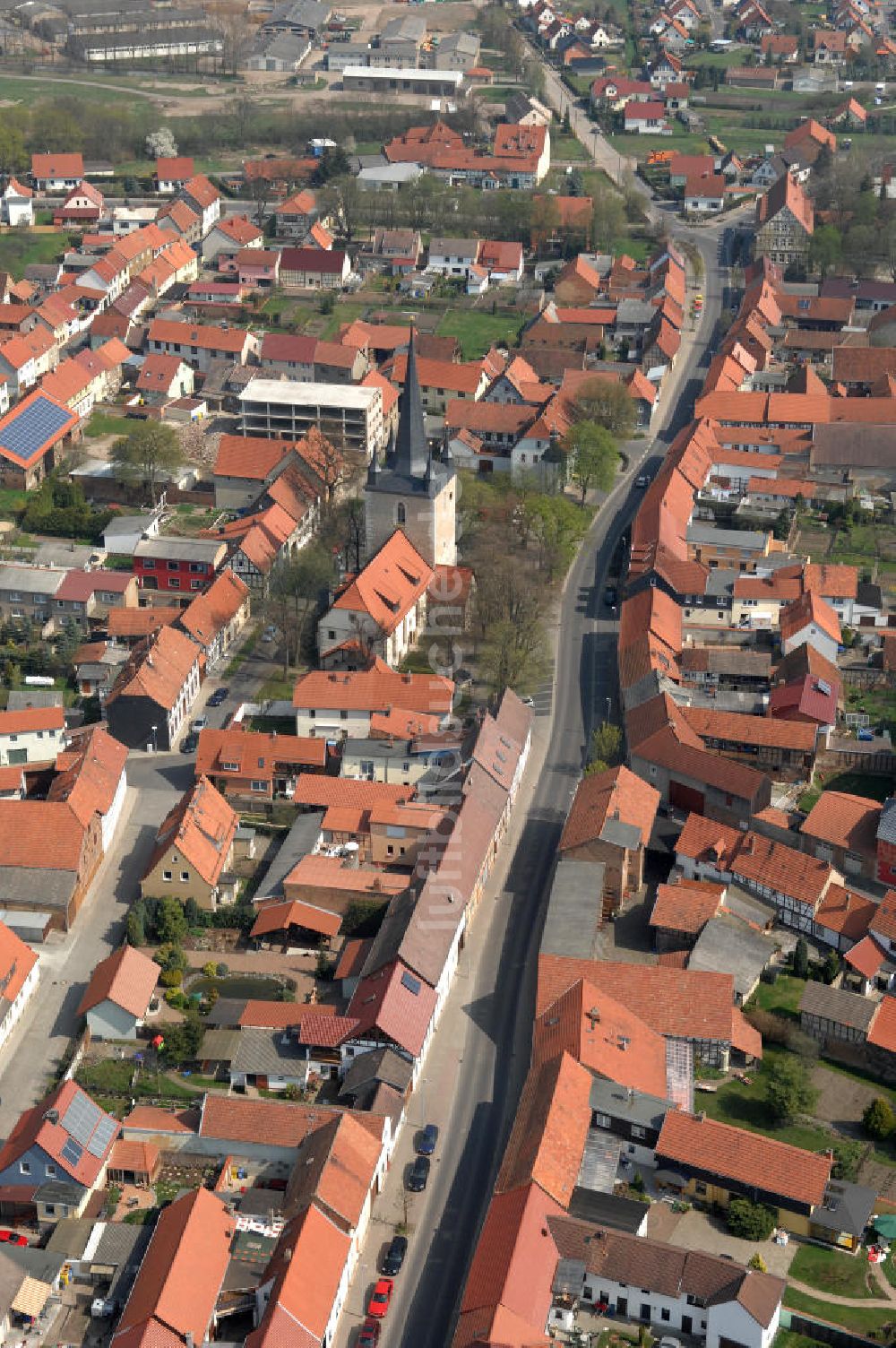 Luftbild Thamsbrück - Thamsbrück in Thüringen