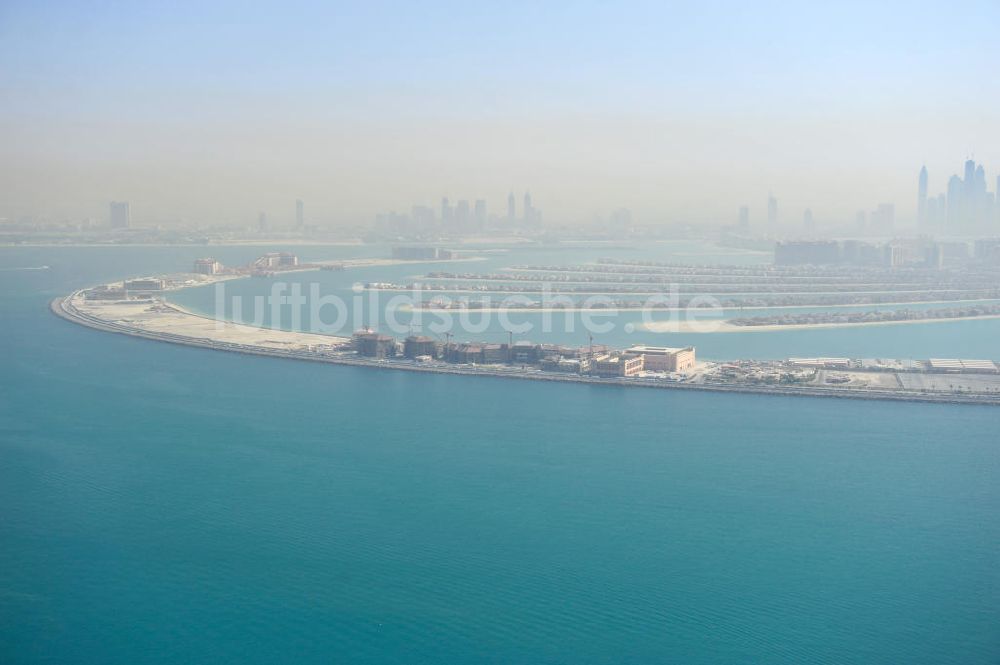 Luftbild Dubai - The Palm Jumeirah Inselgruppe in Dubai