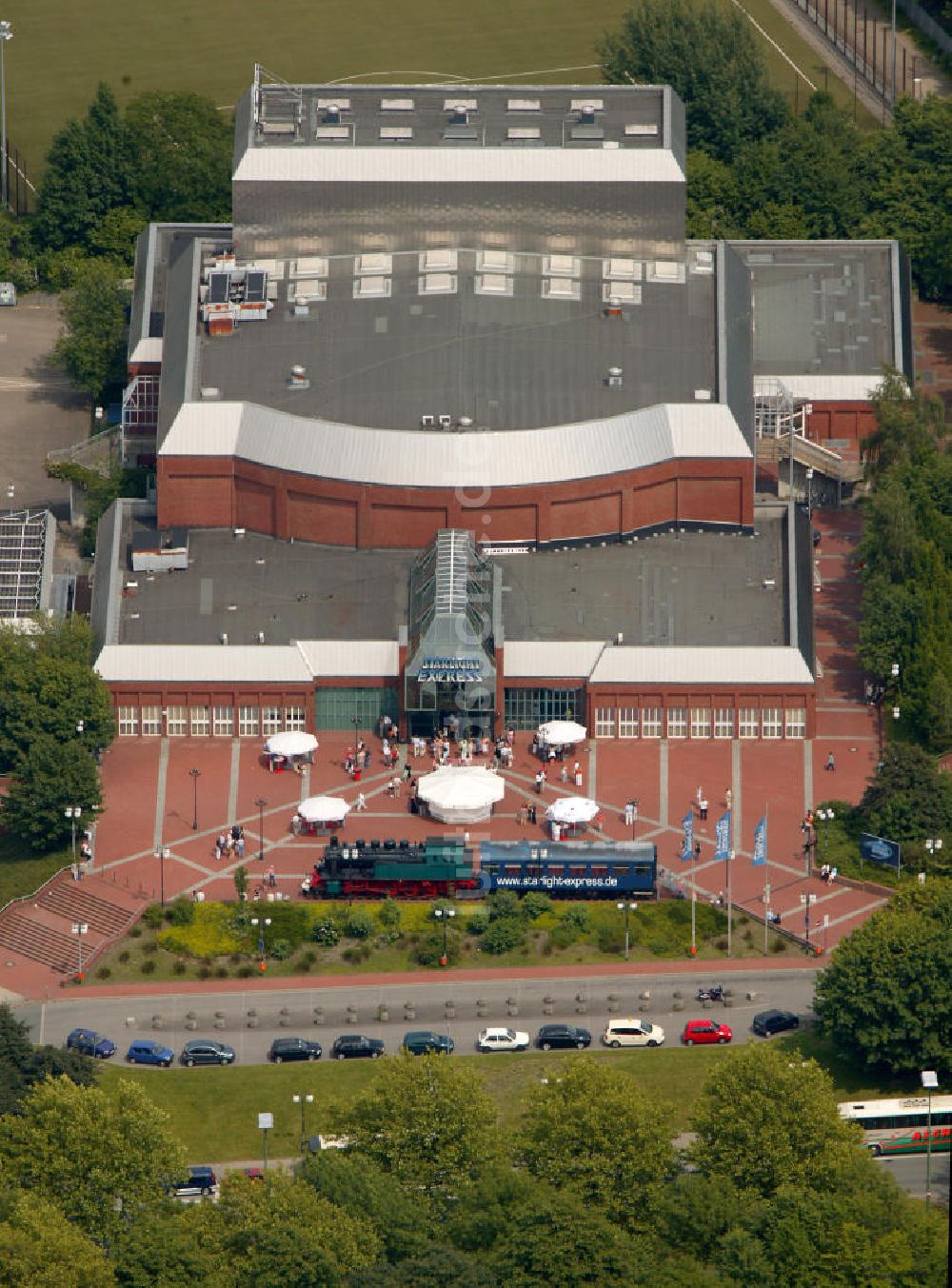 Luftbild Bochum - Theater Bochum