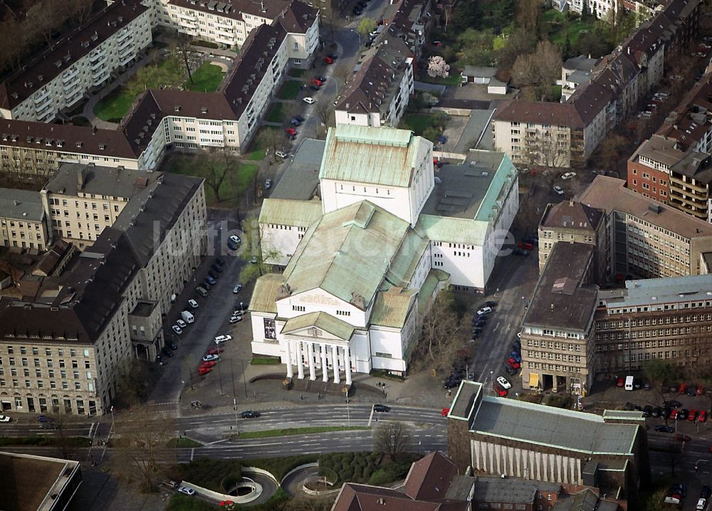 Luftbild Duisburg - Theater Duisburg im Bundesland Nordrhein-Westfalen