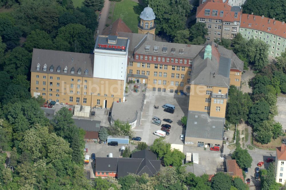 Berlin aus der Vogelperspektive: Theater an der Parkaue - Junges Staatstheater Berlin im Stadtteil Lichtenberg