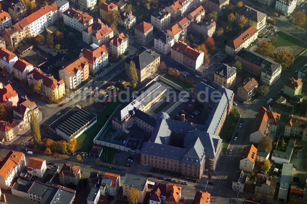 Weimar von oben - Thüringer Jugendarrestanstalt Weimar