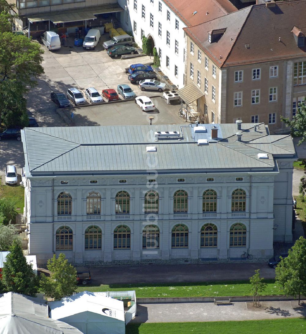 Luftaufnahme Weimar - Thüringisches Hauptstaatsarchiv Weimar