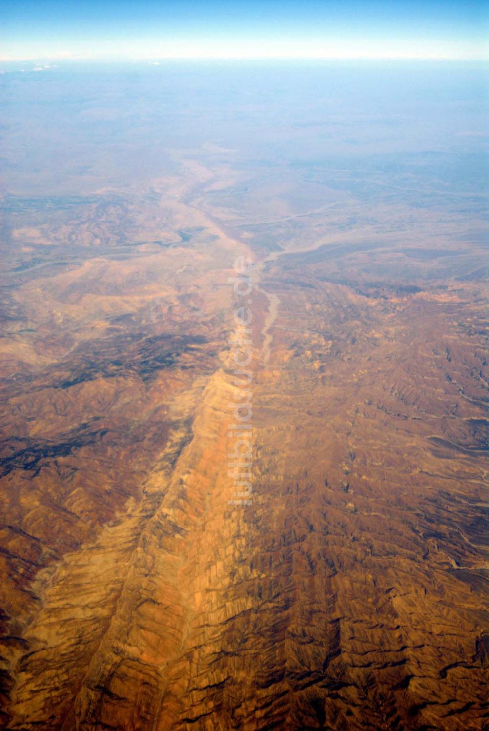 Luftaufnahme Dera Ghazi Khan / Pakistan - Tiefebene bei Dera Ghazi Khan in Pakistan.