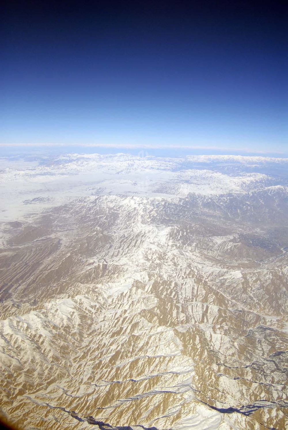 Dera Ghazi Khan / Pakistan aus der Vogelperspektive: Tiefebene bei Dera Ghazi Khan in Pakistan.