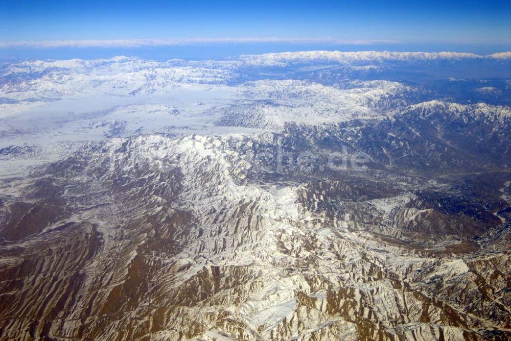 Luftaufnahme Dera Ghazi Khan / Pakistan - Tiefebene bei Dera Ghazi Khan in Pakistan.