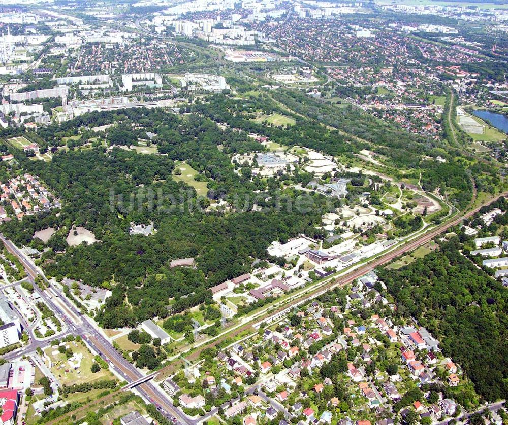 Berlin aus der Vogelperspektive: Tierpark