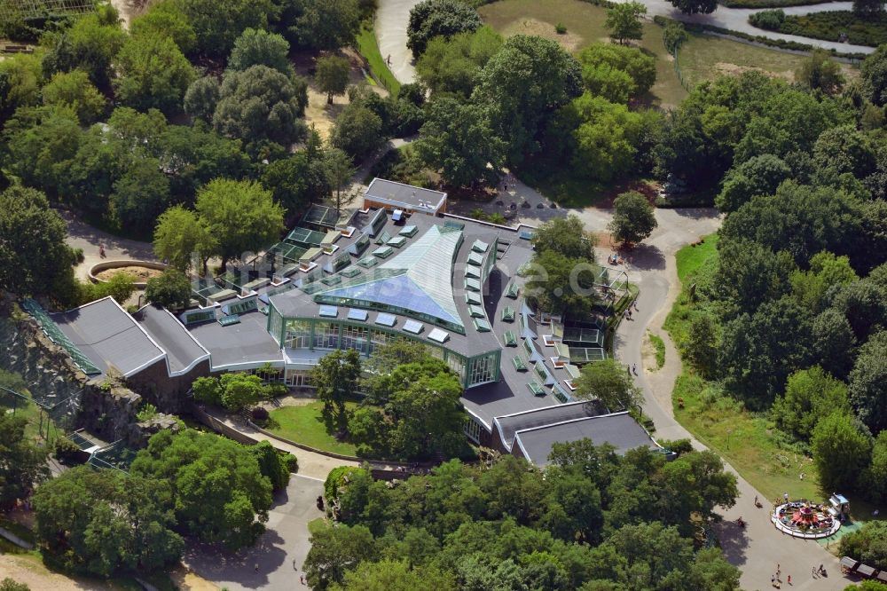 Berlin Lichtenberg aus der Vogelperspektive: Tierpark Berlin im Ortsteil Friedrichsfelde im Bezirk Lichtenberg in Berlin