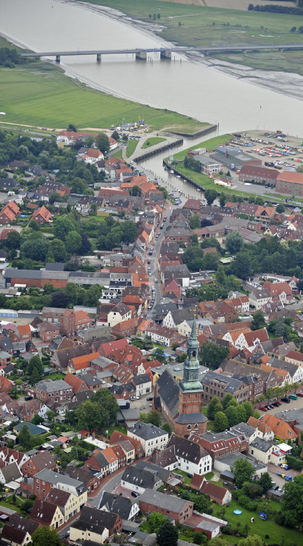 Luftbild Tönning - Tönning