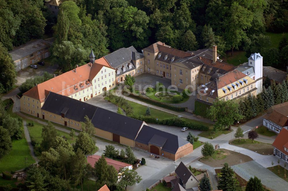 Luftbild Löbichau - Torhaus in Löbichau