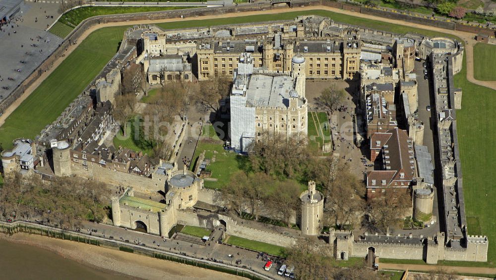 Luftbild London - Tower von London