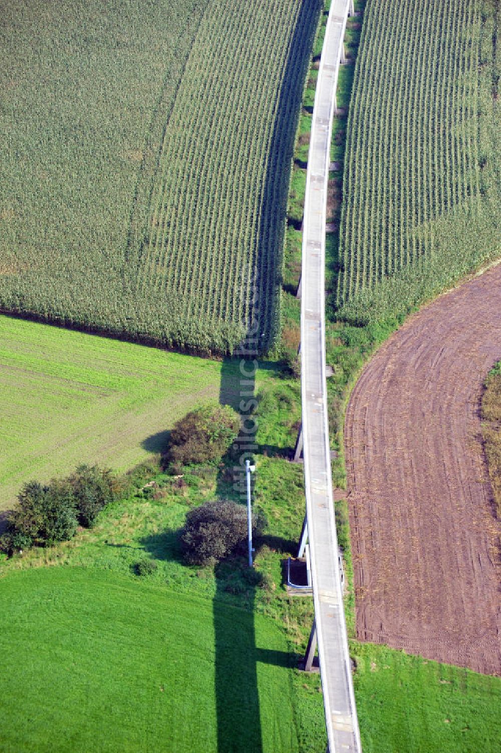 Luftbild Dörpen - Transrapid-Versuchsanlage Emsland bei Dörpen