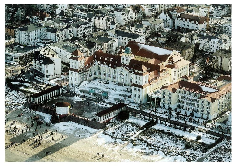 Luftaufnahme Binz / Rügen - MV - TRAVEL CHARME HOTEL / ehem. Kurhaus auf Rügen.