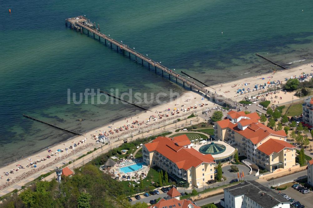 Luftaufnahme Kühlungsborn - Travel Charme Ostseehotel Kühlungsborn