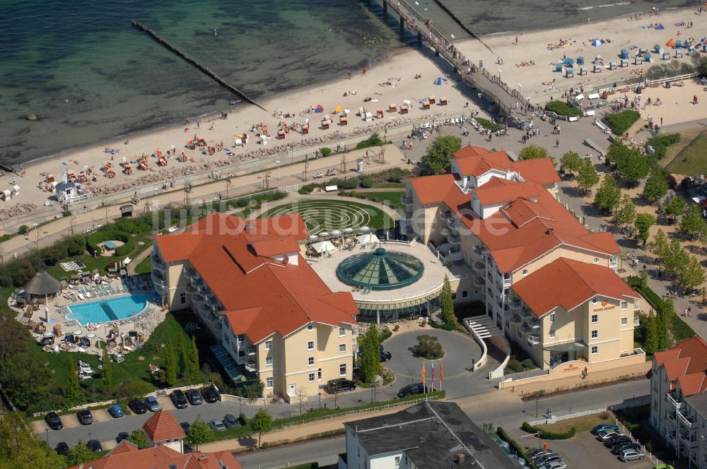 Kühlungsborn aus der Vogelperspektive: Travel Charme Ostseehotel Kühlungsborn