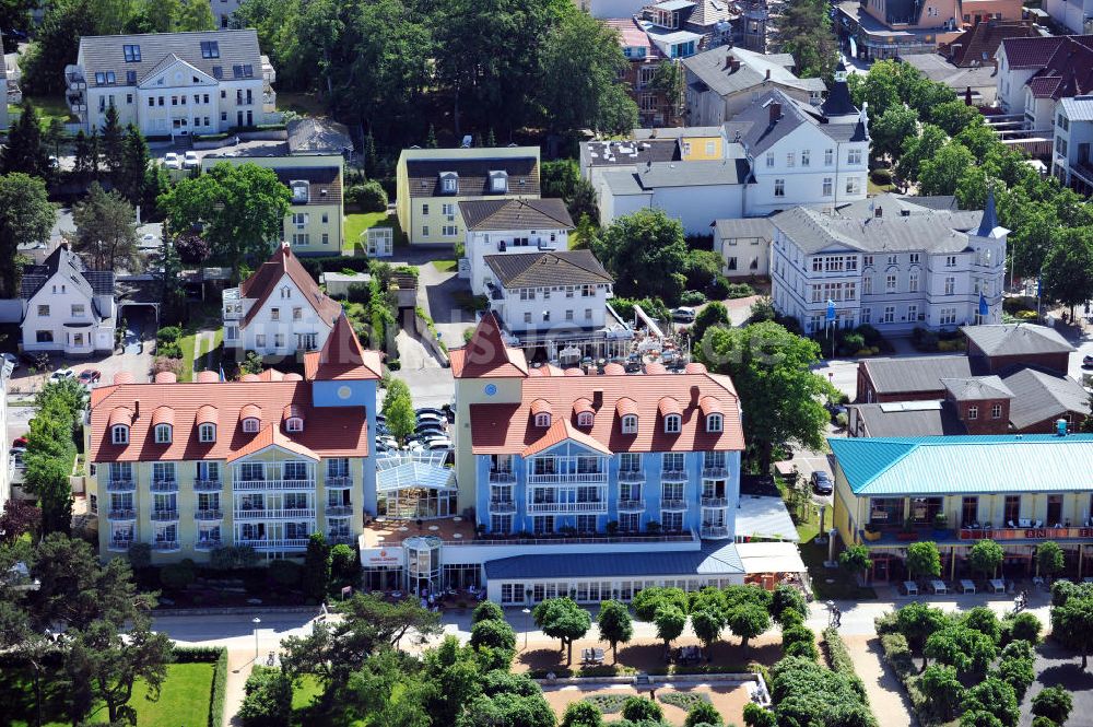 Zinnowitz aus der Vogelperspektive: Travel Charme Strandhotel Zinnowitz in Mecklenburg-Vorpommern