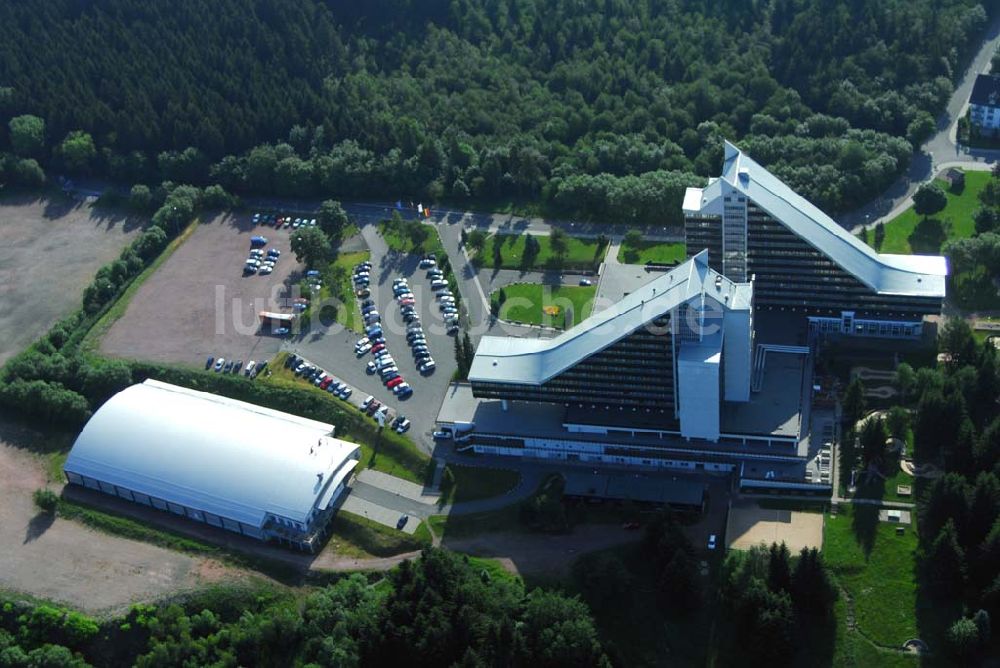 Luftaufnahme Oberhof - Treff Hotel Panorama Oberhof