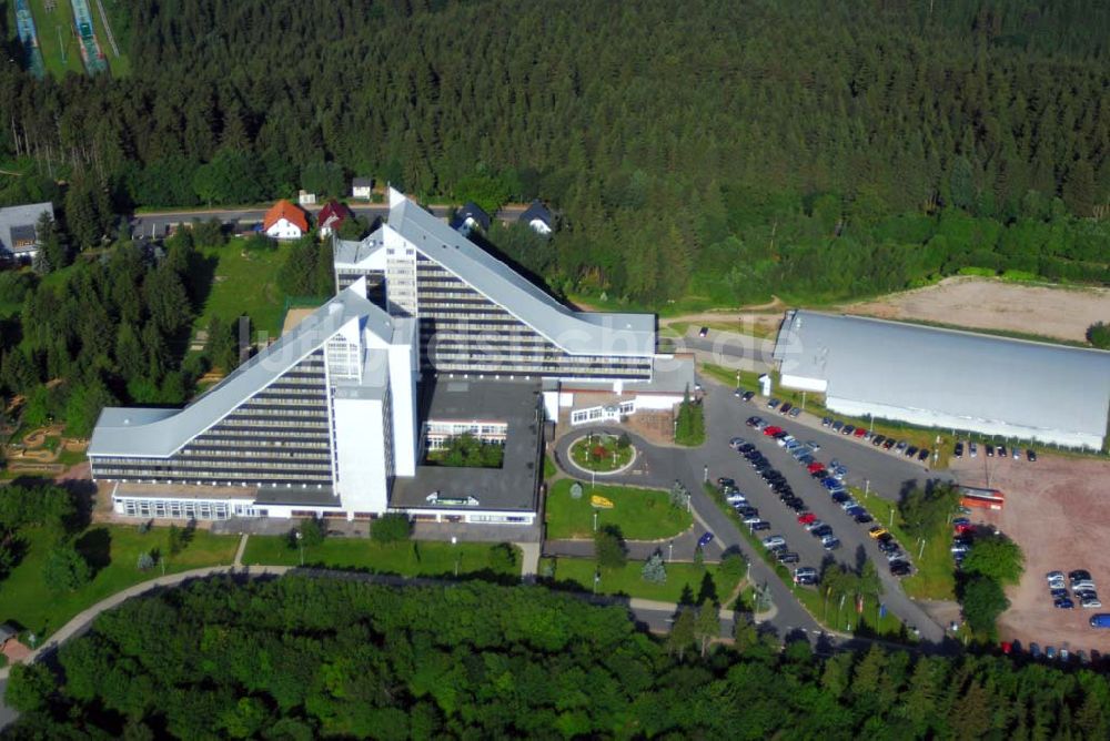 Luftbild Oberhof - Treff Hotel Panorama Oberhof