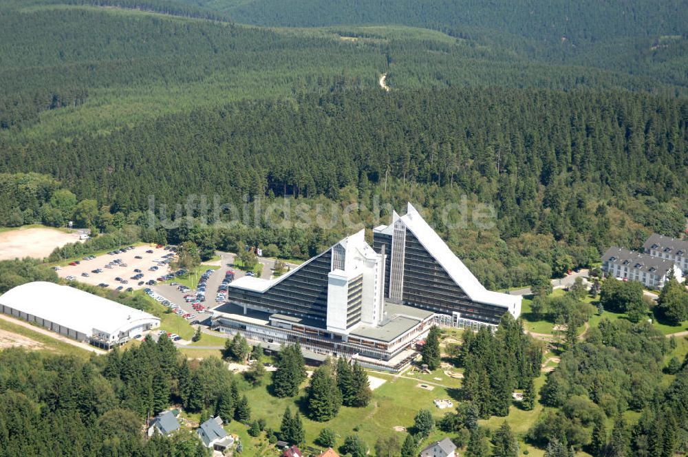 Oberhof aus der Vogelperspektive: TREFF Hotel Panorama Oberhof