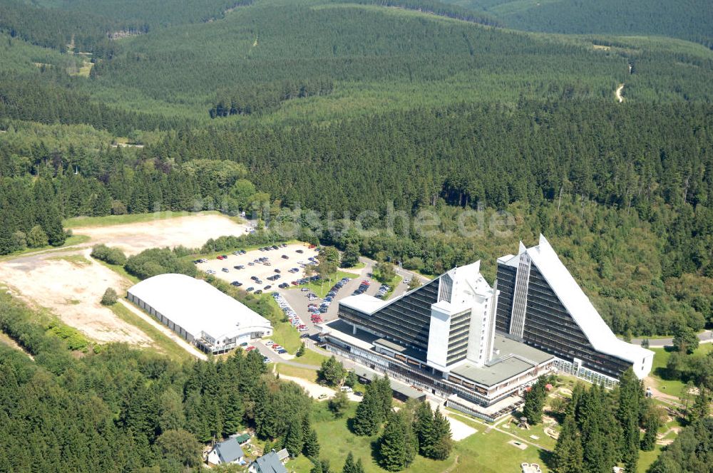 Luftaufnahme Oberhof - TREFF Hotel Panorama Oberhof