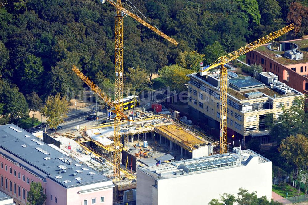 Berlin von oben - Türkische Botschaft Berlin