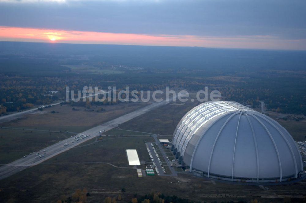 Krausnick von oben - Tropical Islands Resort in Brandenburg