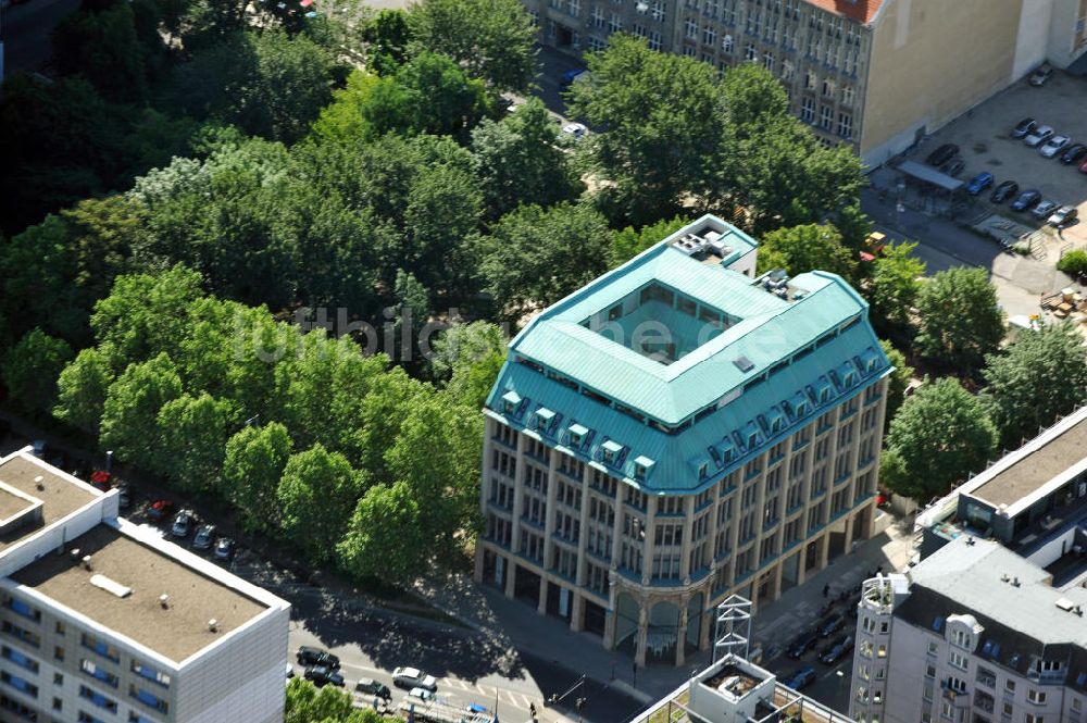 Luftaufnahme Berlin Mitte - Tuteur Haus in Berlin