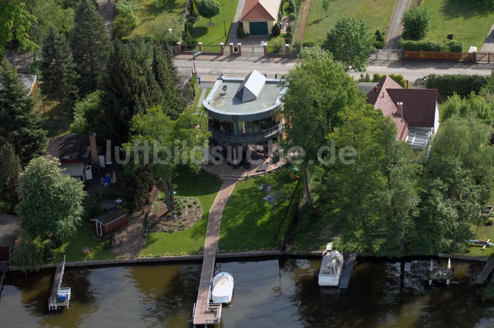 Luftaufnahme TEUPITZ - Uferbebauung am Teupitzer See in Teupitz