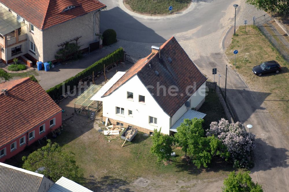 Luftbild TEUPITZ - Uferbebauung am Teupitzer See in Teupitz