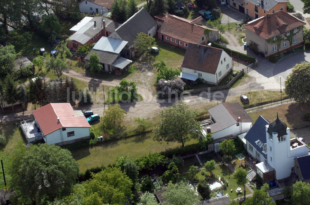 TEUPITZ von oben - Uferbebauung am Teupitzer See in Teupitz