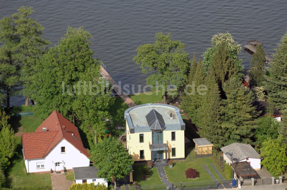 Luftaufnahme TEUPITZ - Uferbebauung am Teupitzer See in Teupitz