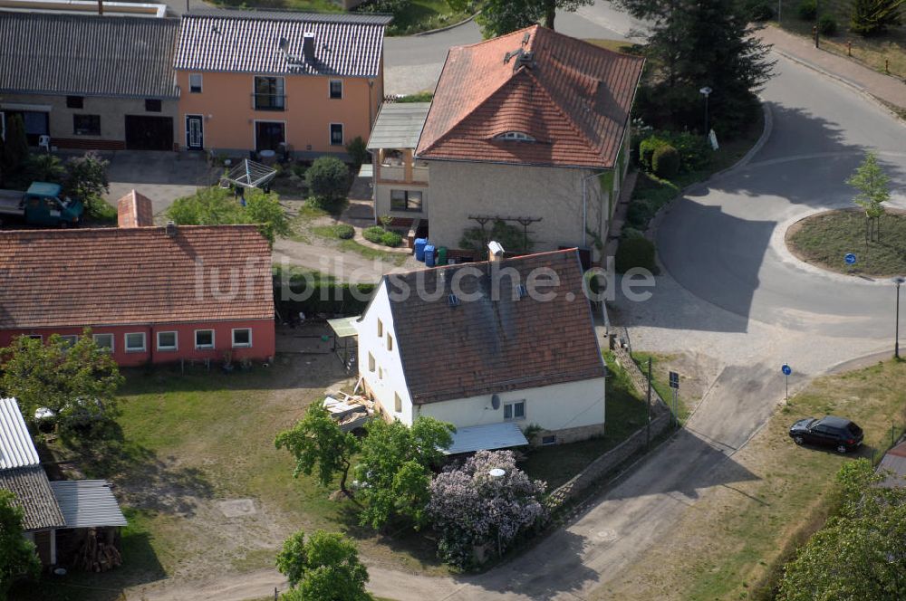 TEUPITZ von oben - Uferbebauung am Teupitzer See in Teupitz