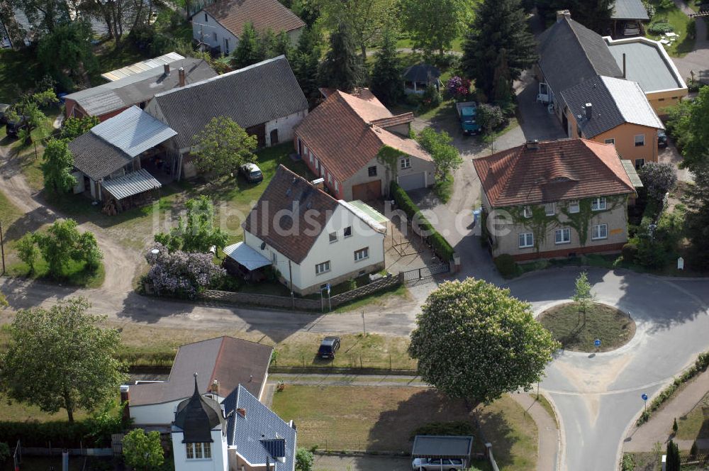 Luftaufnahme TEUPITZ - Uferbebauung am Teupitzer See in Teupitz