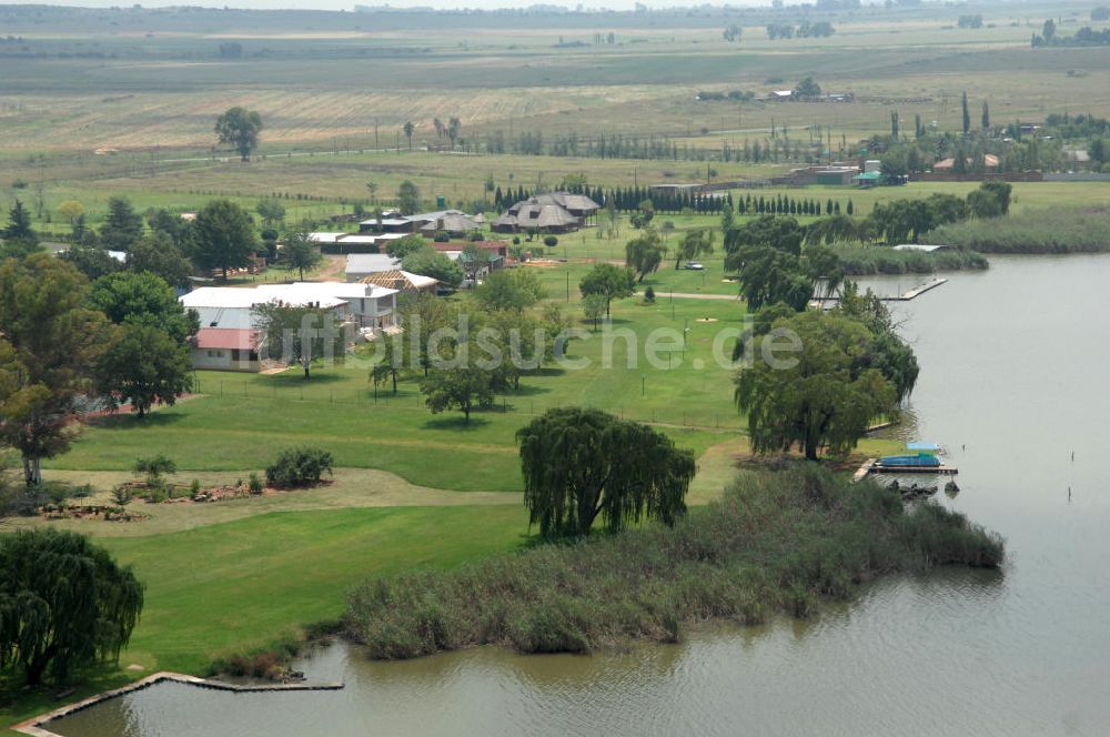 Luftaufnahme LOCHVAAL - Uferbereich des Marlbank River in Südafrika