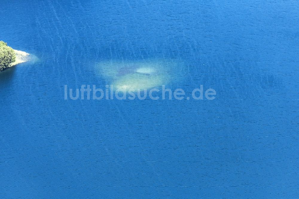 Luftbild Alt Schwerin - Uferbereiche des Sees Drewitzer See in Alt Schwerin im Bundesland Mecklenburg-Vorpommern, Deutschland