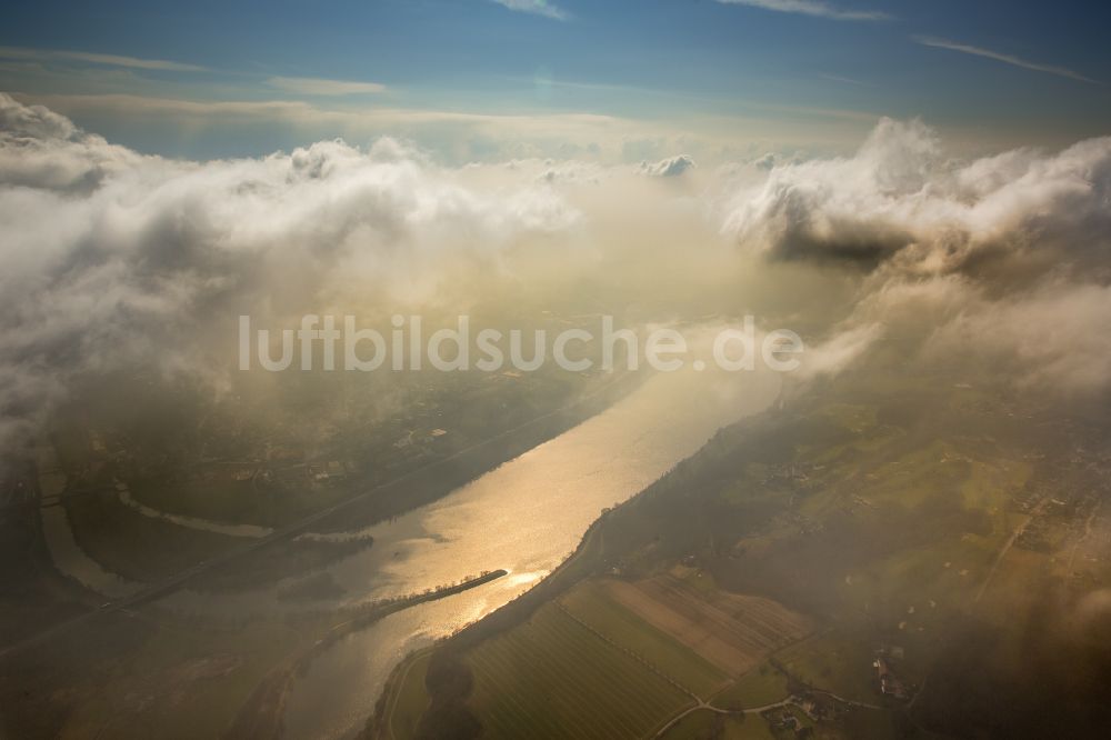 Luftaufnahme Herbede - Uferbereiche des Sees Kemnader See in Herbede im Bundesland Nordrhein-Westfalen, Deutschland