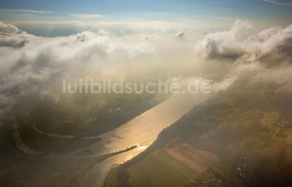 Herbede von oben - Uferbereiche des Sees Kemnader See in Herbede im Bundesland Nordrhein-Westfalen, Deutschland