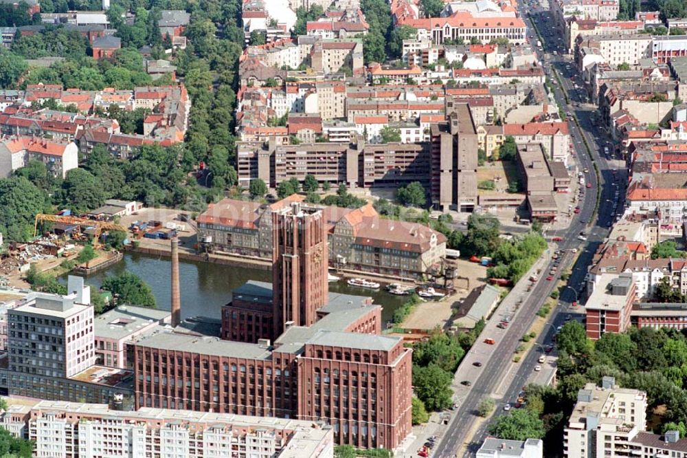 Luftaufnahme Berlin Tempelhof - 05.08.1995 Ullsteinhaus