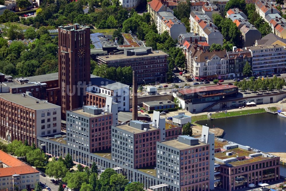 Luftbild Berlin OT Tempelhof - Ullsteinhaus im Ortsteil Tempelhof in Berlin im gleichnamigen Bundesland