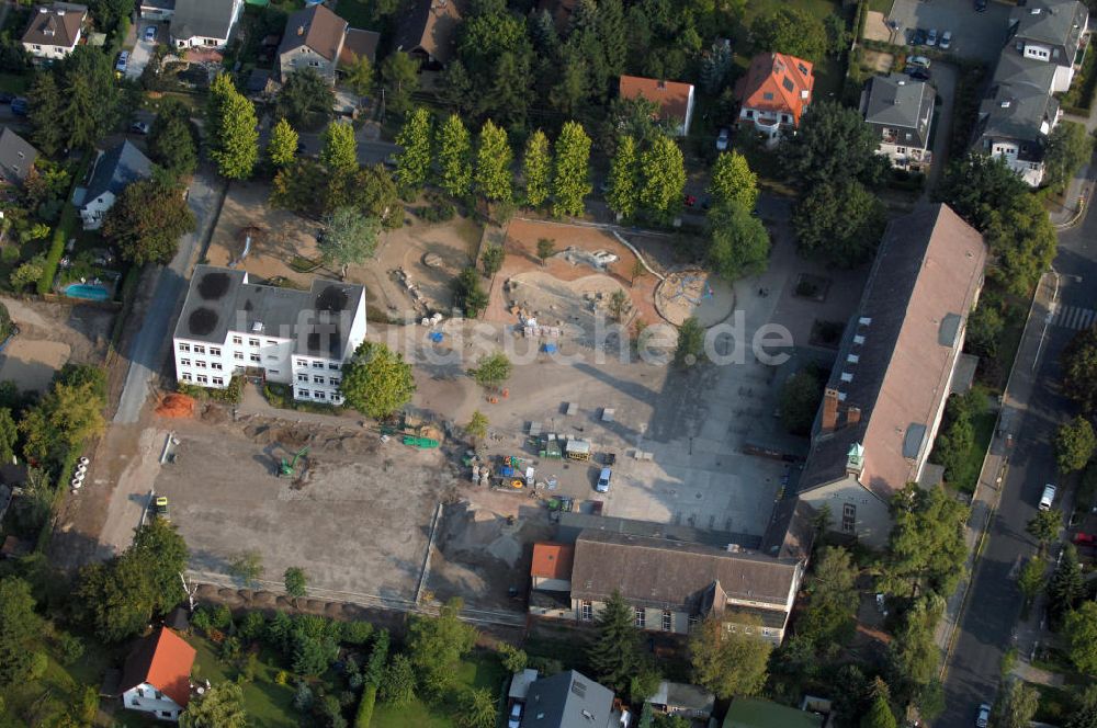 Luftbild Berlin - Ulmen-Grundschule in Berlin-Kaulsdorf