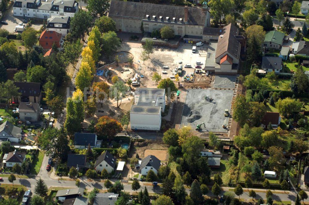 Berlin von oben - Ulmen-Grundschule in Berlin-Kaulsdorf