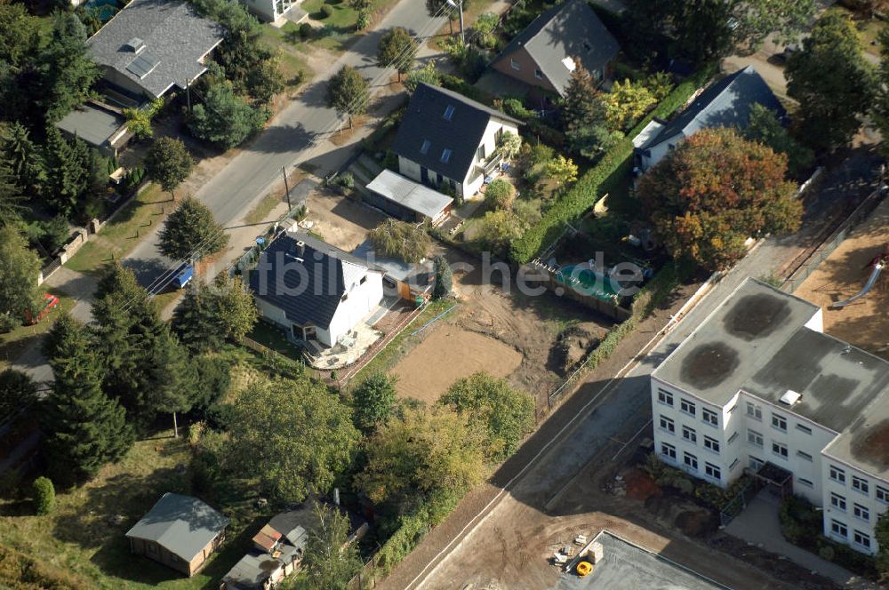 Luftbild Berlin - Ulmen-Grundschule in Berlin-Kaulsdorf