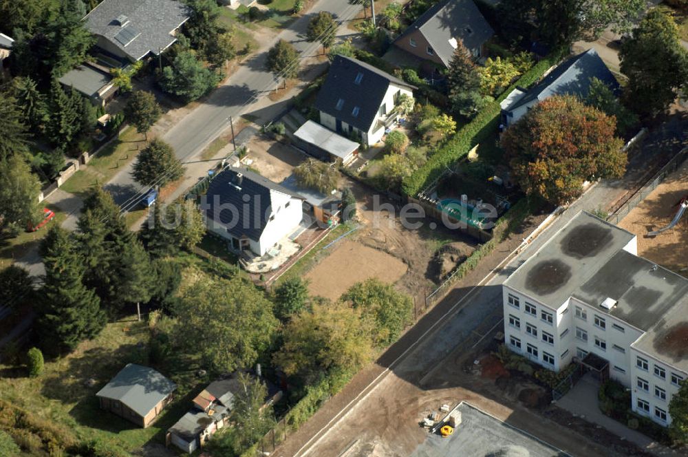 Luftaufnahme Berlin - Ulmen-Grundschule in Berlin-Kaulsdorf