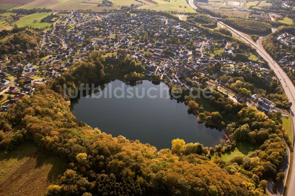 Luftbild Ulmen - Ulmener Maar in Ulmen im Bundesland Rheinland-Pfalz