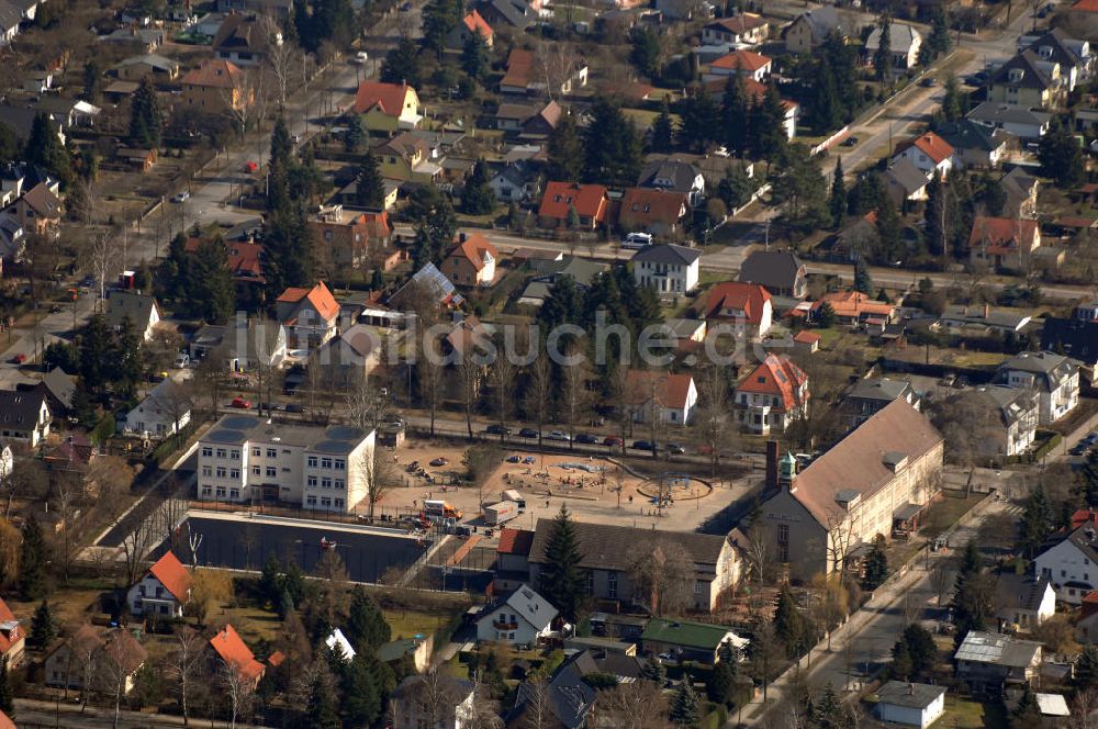 Luftbild Berlin - Ulmengrundschule Berlin-Kaulsdorf