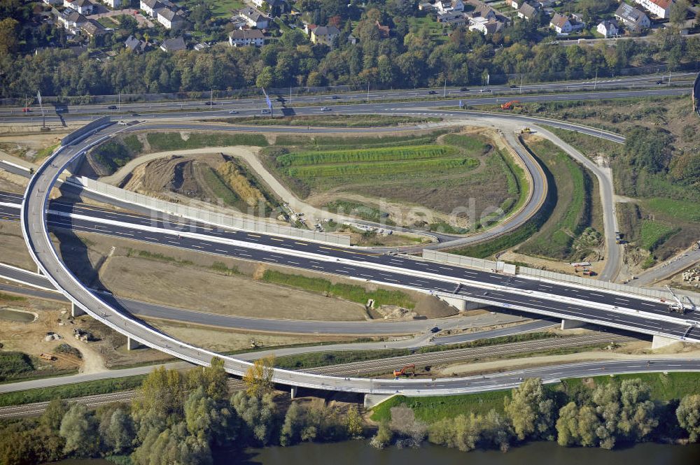 BRAUNSCHWEIG aus der Vogelperspektive: Um- und Ausbau des Autobahndreieck Braunschweig-Südwest