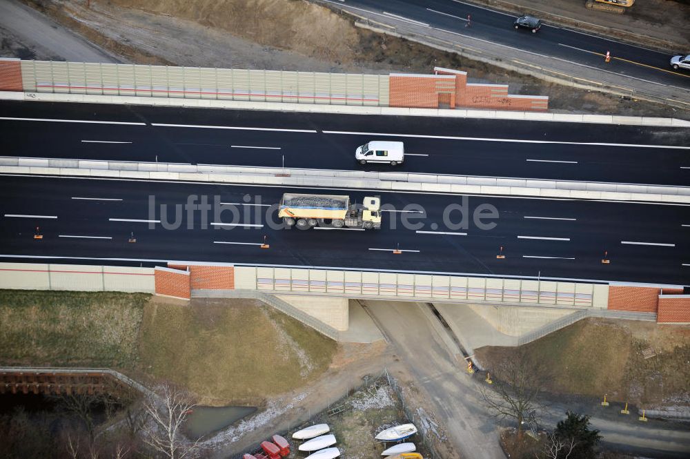 Luftbild Braunschweig - Um- und Ausbau des Autobahndreieck Braunschweig-Südwest